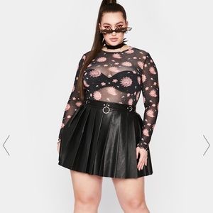 💀Sun&Moon Mesh Top💀